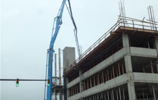 Thomarios Akron Student Housing Parking Garage Construction